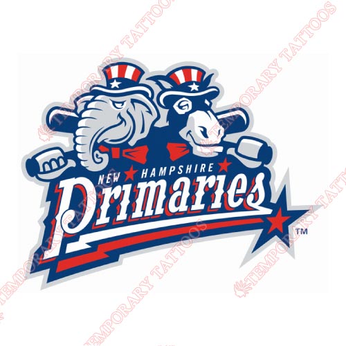 New Hampshire Fisher Cats Customize Temporary Tattoos Stickers NO.7854